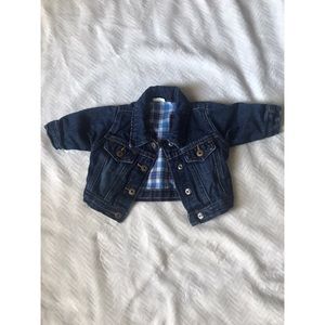 My First Wrangler Jean Jacket Baby Size 0-3 Months